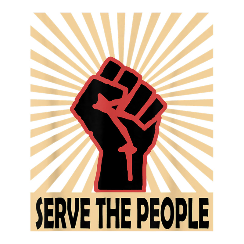 Communist Propaganda Socialist Fist Serve The People T Shirt Toddler T-shirt by cm-arts | Artistshot