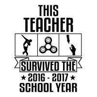 This Teacher Survived The 2016 2017 School Yea Unisex Hoodie | Artistshot