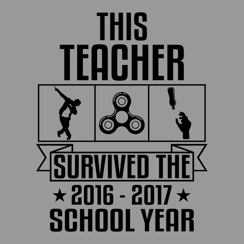 This Teacher Survived The 2016 2017 School Yea Crewneck Sweatshirt | Artistshot