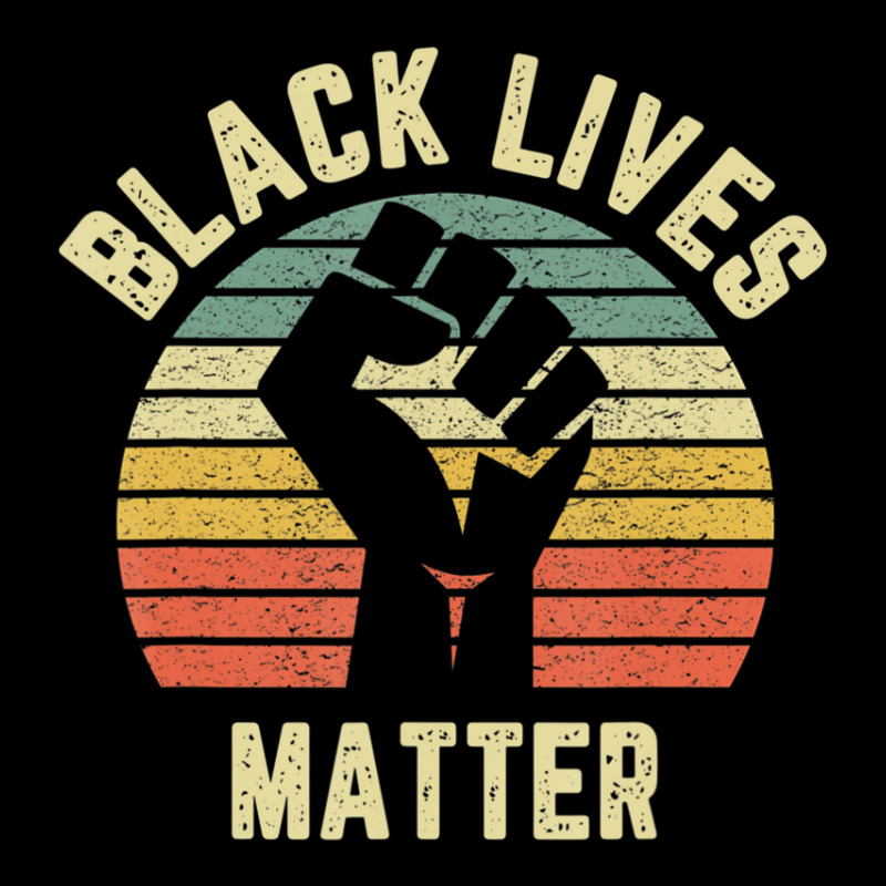 Black Lives Matter Cool Retro For Blm Men's Long Sleeve Pajama Set | Artistshot