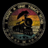 I Have A One Track Mind Train Retro Engine Model Railroad Long Sleeve Shirts | Artistshot