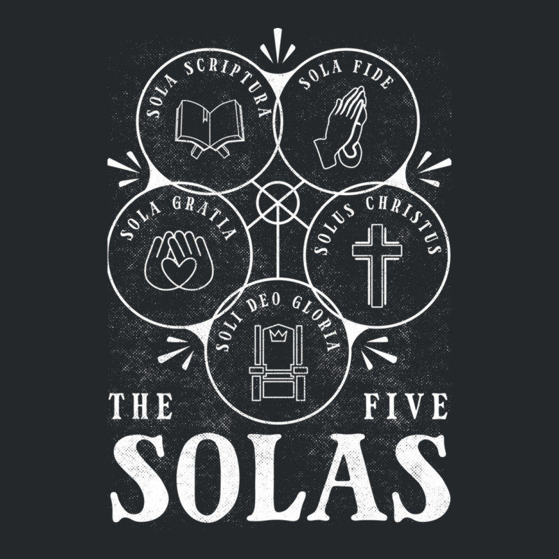 Sola Scriptura   Protestant, Christian Reformation, 5 Solas Sweatshirt Crewneck Sweatshirt | Artistshot