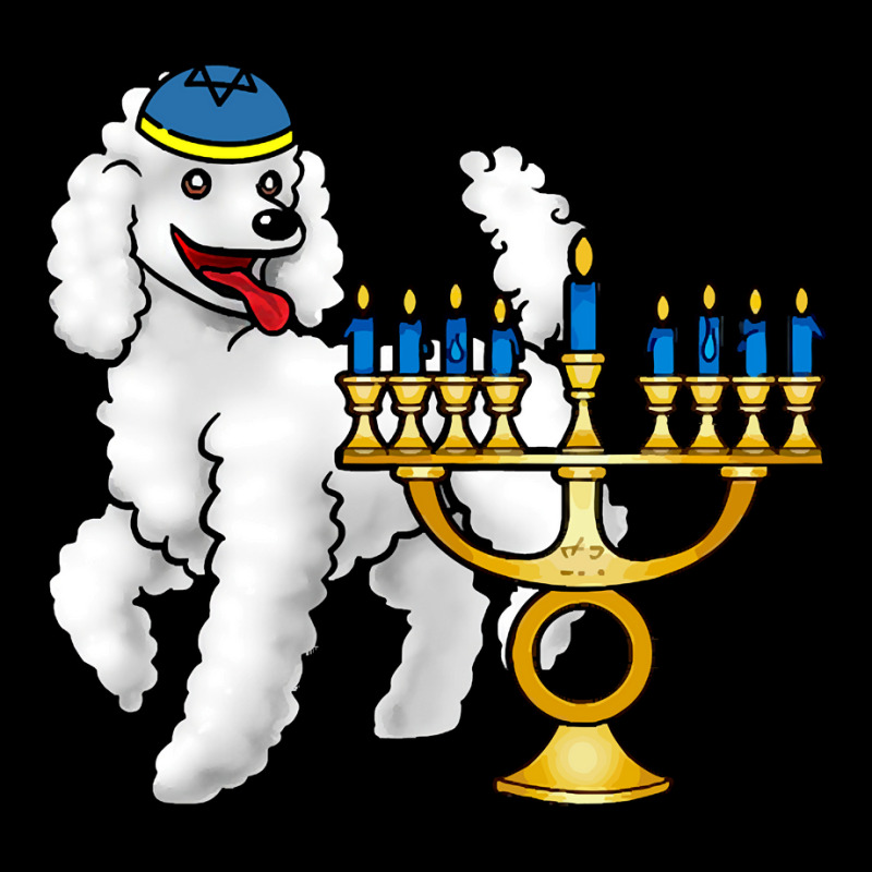 Funny Hanukkah T  Shirt Funny Jewish Poodle Dog Lover Menorah Hanukkah Youth Sweatshirt | Artistshot