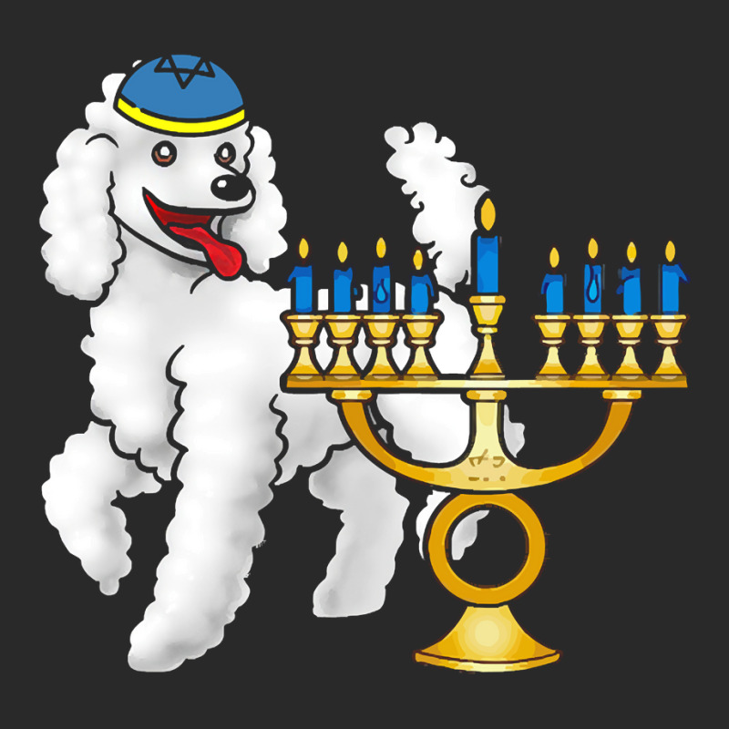 Funny Hanukkah T  Shirt Funny Jewish Poodle Dog Lover Menorah Hanukkah Toddler T-shirt | Artistshot