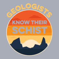 Geologists Know Their Schist Funny Geologist Pun Geology Fun Long Slee Tank Dress | Artistshot