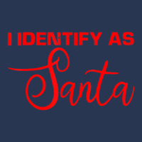 I Identify As Santa Ladies Denim Jacket | Artistshot