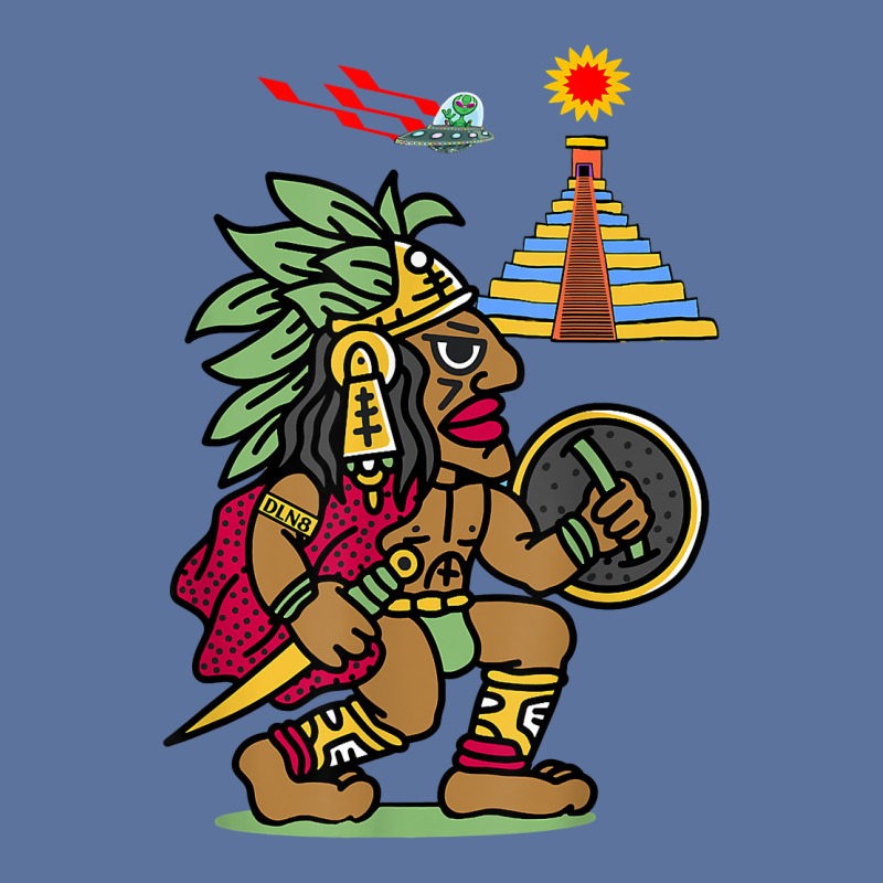 Ancient Aztec Warrior Dln8 Aliens At Tenochtitlan T Shirt Lightweight Hoodie by cm-arts | Artistshot