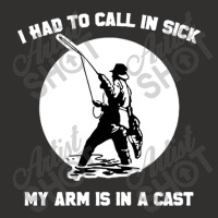 I Had To Call In Sick My Arm Is In A Cast Funny Fishing Champion Hoodie | Artistshot