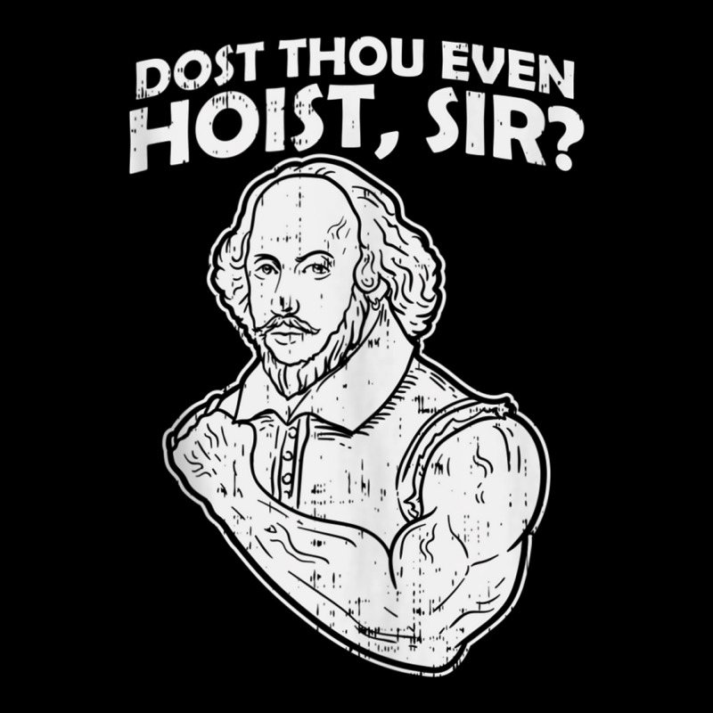 Dost Thou Even Hoist Sir Funny Weight Lifting Gym Men Muscle Tank Top Pocket T-shirt | Artistshot