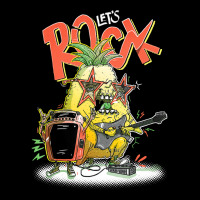 Funny Musician Shirt Rock N Roll Pineapple Guitar Players T  Shirt Pocket T-shirt | Artistshot