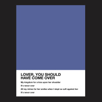 Jeff Buckley Lover You Should Have Come Over Lyrics Pantone T-shirt | Artistshot