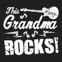 This Grandma Rocks Guitar Rock N Roll T-shirt | Artistshot