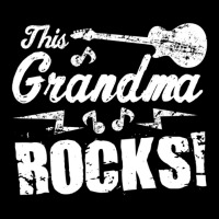 This Grandma Rocks Guitar Rock N Roll Zipper Hoodie | Artistshot