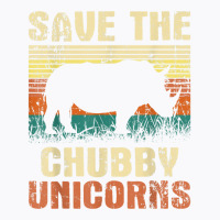 Save The Chubby Unicorns   Zoologist Rhino Lover Rhinoceros T Shirt T-shirt | Artistshot