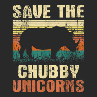 Save The Chubby Unicorns   Zoologist Rhino Lover Rhinoceros T Shirt Printed Hat | Artistshot