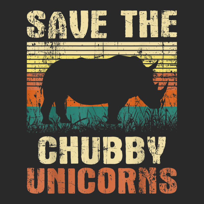 Save The Chubby Unicorns   Zoologist Rhino Lover Rhinoceros T Shirt Printed hat by cm-arts | Artistshot