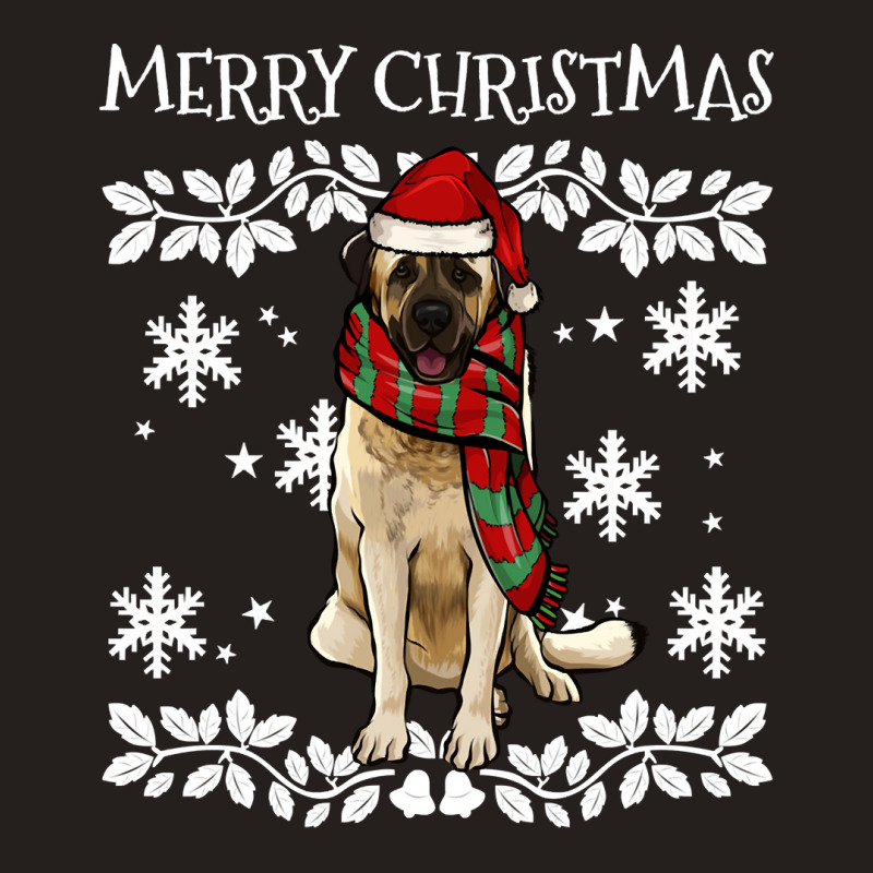 Merry Christmas Ornament Anatolian Shepherd Dog Xmas Santa Pullover Ho Tank Top by gocuzhejani | Artistshot