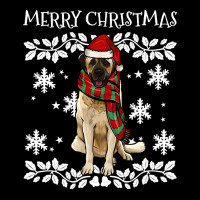 Merry Christmas Ornament Anatolian Shepherd Dog Xmas Santa Pullover Ho Men's 3/4 Sleeve Pajama Set | Artistshot