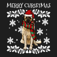 Merry Christmas Ornament Anatolian Shepherd Dog Xmas Santa Pullover Ho Classic T-shirt | Artistshot