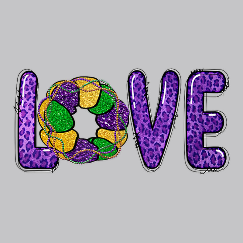 Love Peace Mardi Gras King Cake Woman Kids Girls Boys Man T Shirt Baby Bodysuit by vacheu | Artistshot