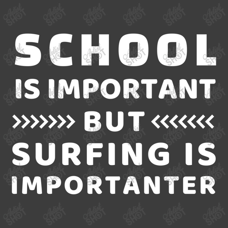 School Is Important But Surfing Is Importanter Men's Polo Shirt | Artistshot