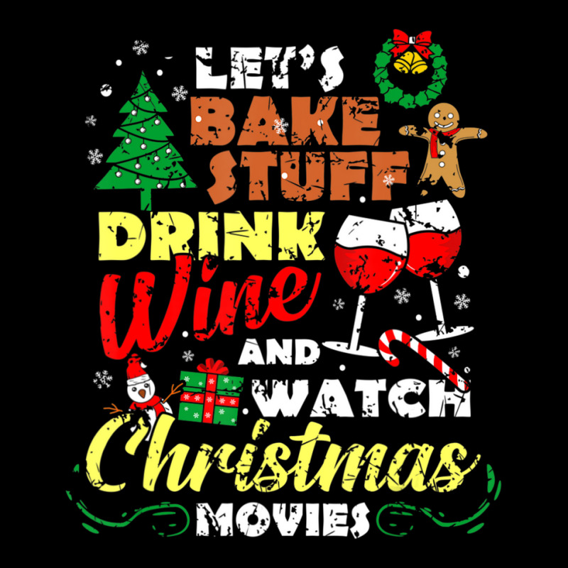 I Just Want To Drink Wine Watch Christmas Movies Xmas Lover Youth Hoodie | Artistshot