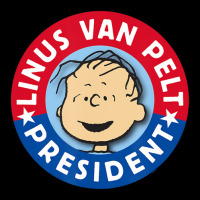 Peanuts Linus Van Pelt For President Adjustable Cap | Artistshot