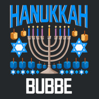 Hanukkah Jewish Chanukah Bubbe Grandma Funny  Gifts Crewneck Sweatshirt | Artistshot