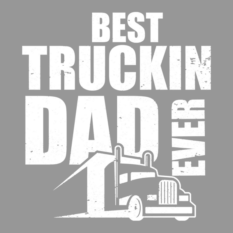 Best Truckin Dad Ever Big Rig Pullover Hoodie Women's V-Neck T-Shirt by MleczynskiShae | Artistshot