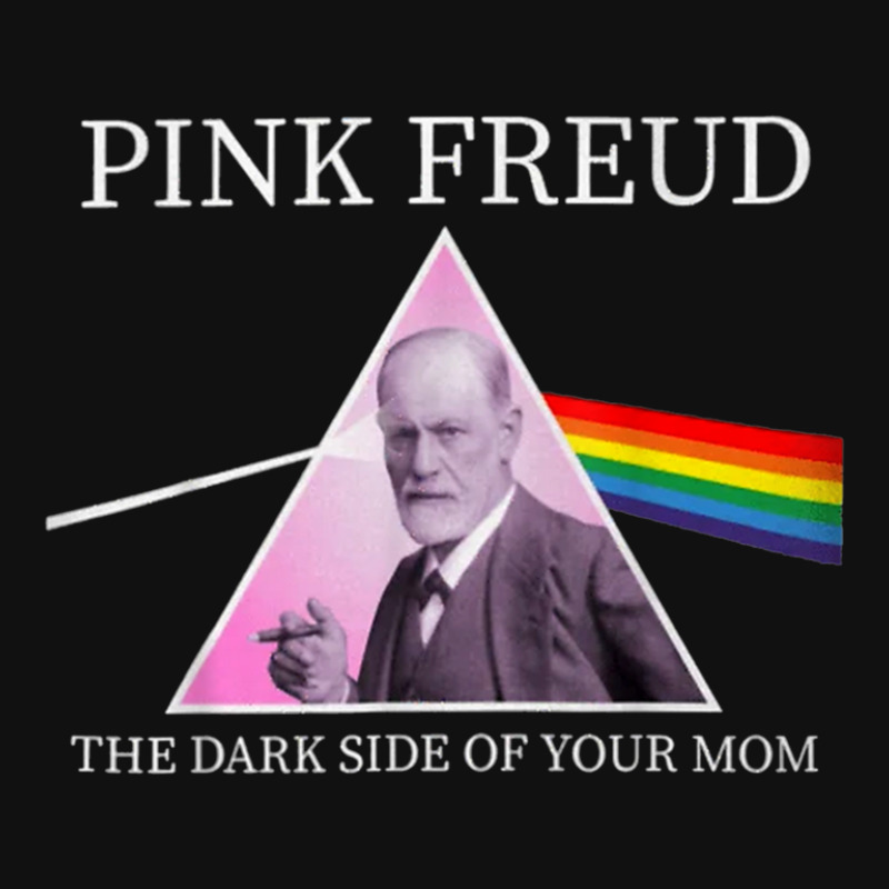 Psychology Freud Pink Dark Side Of The Mom Freudian 1 Atv License Plate