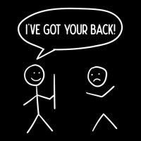 I Got Your Back Stickman Sarcasm Friendship Youth Jogger | Artistshot