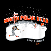 Officially Licensed Pete Alonso, North Polar Bear V-neck Tee | Artistshot