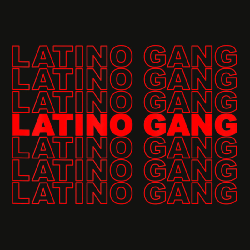 Latino Gang Latin Trap Hip Hop Reggaeton Hispanic Rap Music Scorecard Crop Tee by MickeyRobison | Artistshot