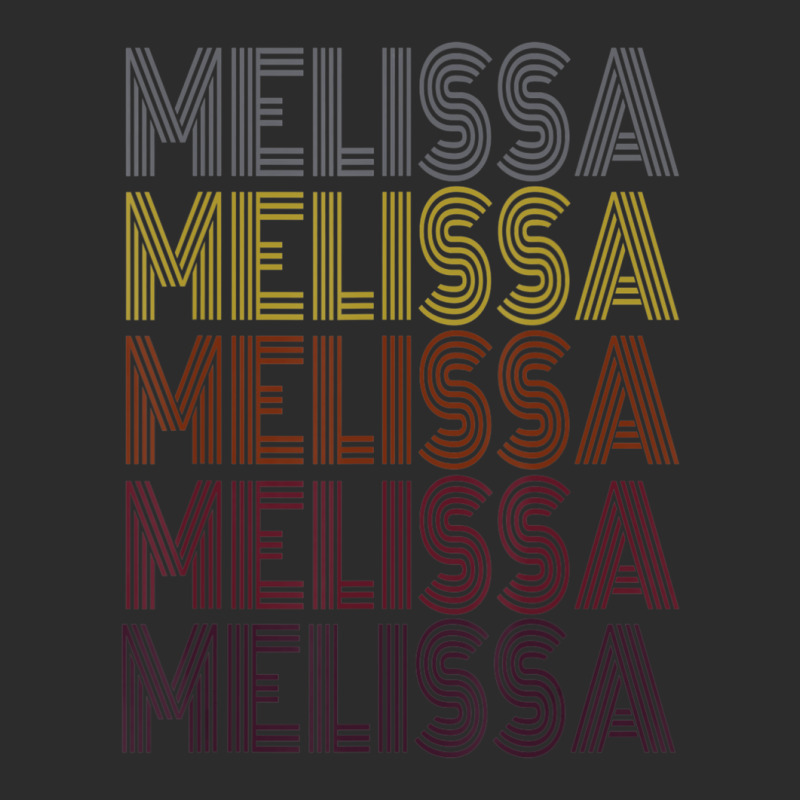 365 First Name Melissa Retro Pattern Vintage Style Exclusive T-shirt | Artistshot