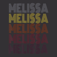 365 First Name Melissa Retro Pattern Vintage Style Vintage Hoodie And Short Set | Artistshot