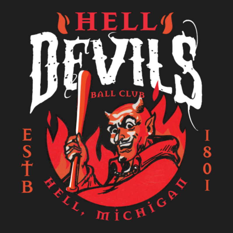 Hell Michigan Devils Classic T-shirt by Kanjolen689 | Artistshot