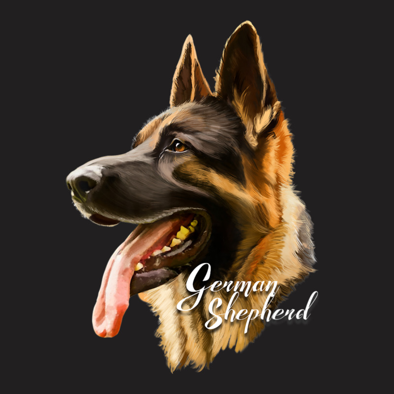 German Shepherd Sharp Dog Dogs T-shirt | Artistshot