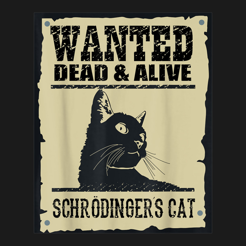 Wanted Dead Or Alive Schrodinger_s Cat Full-Length Apron by cm-arts | Artistshot