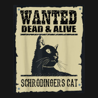 Wanted Dead Or Alive Schrodinger_s Cat Medium-length Apron | Artistshot