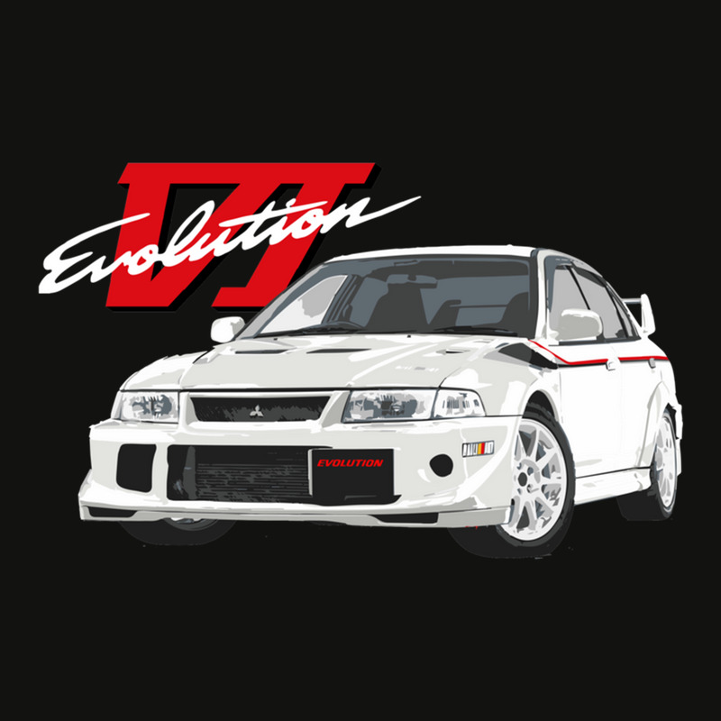 Mitsubish Evo Vi Tommy Makinen Edition White Scorecard Crop Tee by MarkGoulas | Artistshot