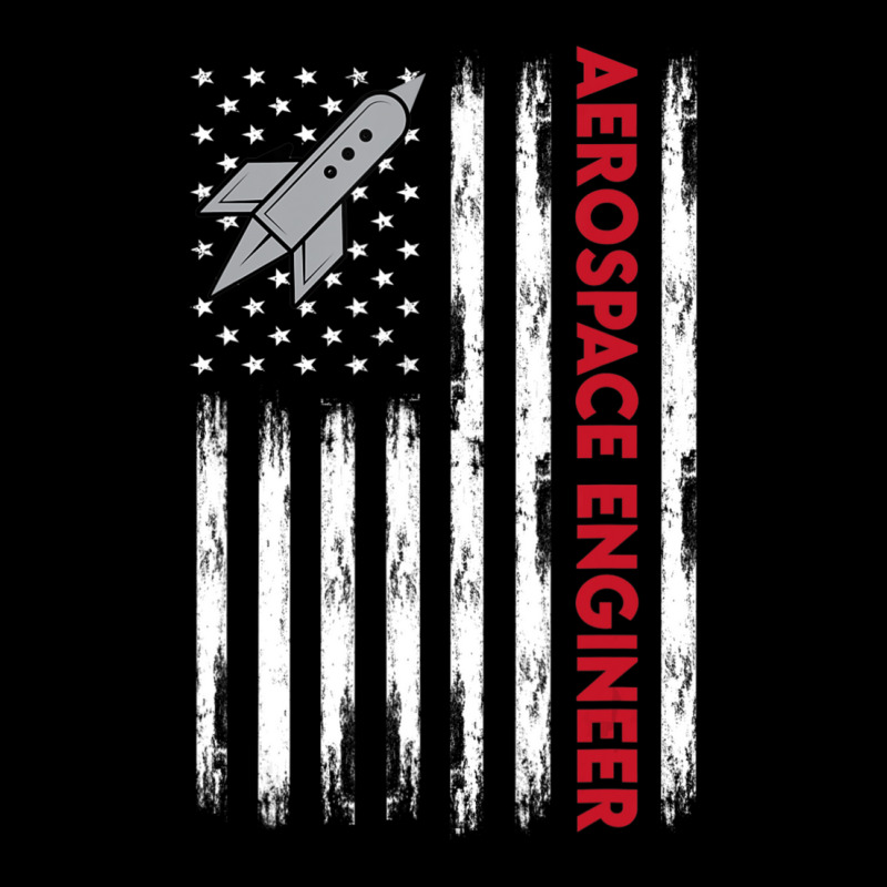 Aerospace Engineer Usa Flag Adjustable Cap by cm-arts | Artistshot