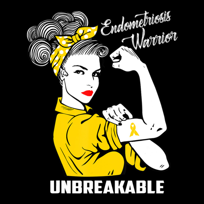 Endometriosis Warrior Unbreakable Awareness Adjustable Cap | Artistshot