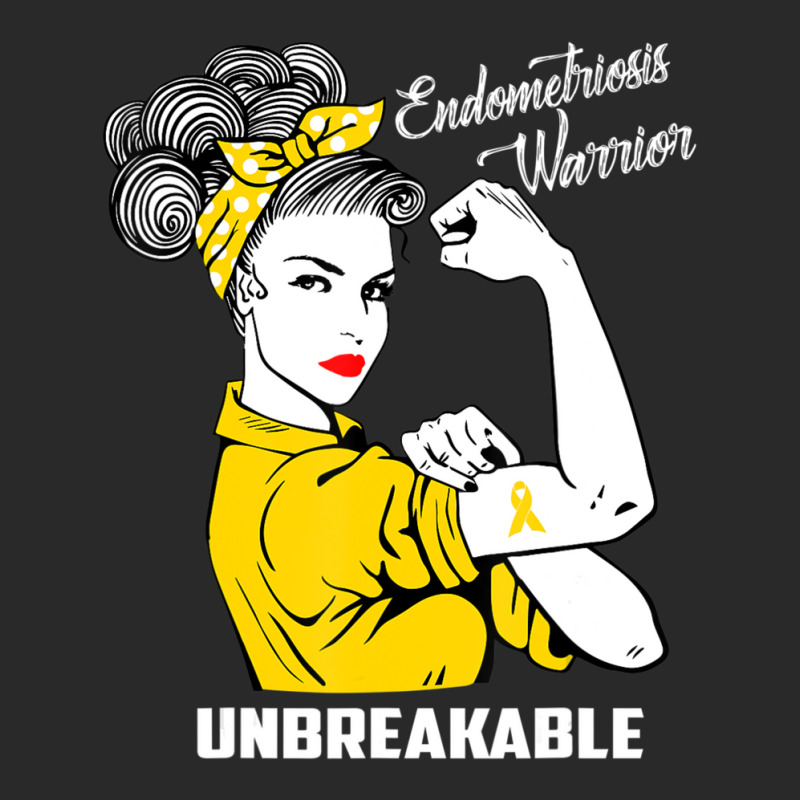 Endometriosis Warrior Unbreakable Awareness Printed Hat | Artistshot