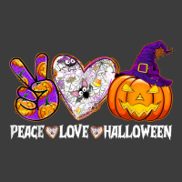 Pumpkin Witch Hat Trick Or Treat Peace Love Halloween T Shirt Men's Polo Shirt | Artistshot