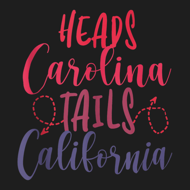 Heads Carolina Tail California Western Summer Beach Paradise Tank Top Classic T-shirt by cm-arts | Artistshot