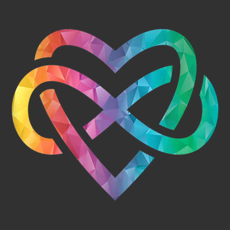 Low Poly Polyamory Rainbow Infinite Heart Lgbtqia Pride Tank Top Baby Bodysuit by cm-arts | Artistshot