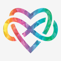 Low Poly Polyamory Rainbow Infinite Heart Lgbtqia Pride Tank Top Baby Beanies | Artistshot