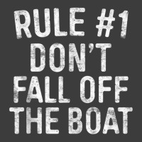 Rule 1 Don't Fall Off The Boat T Shirt Cruise Vacation Tank Top Men's Polo Shirt | Artistshot