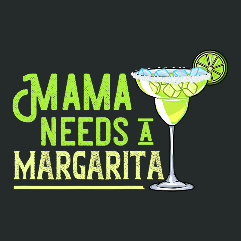 Womens Mama Needs A Margarita Gift Mom Love Margarita Women's Triblend Scoop T-shirt by badieu97 | Artistshot