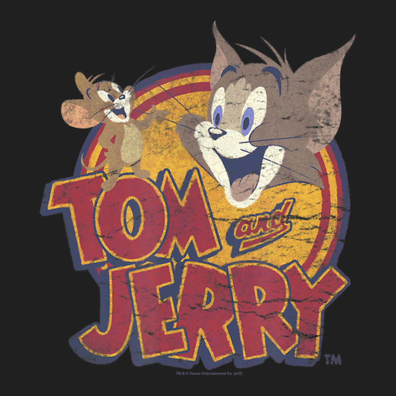 Tom And Jerry Water Damaged Colors Drawstring Bags | Artistshot